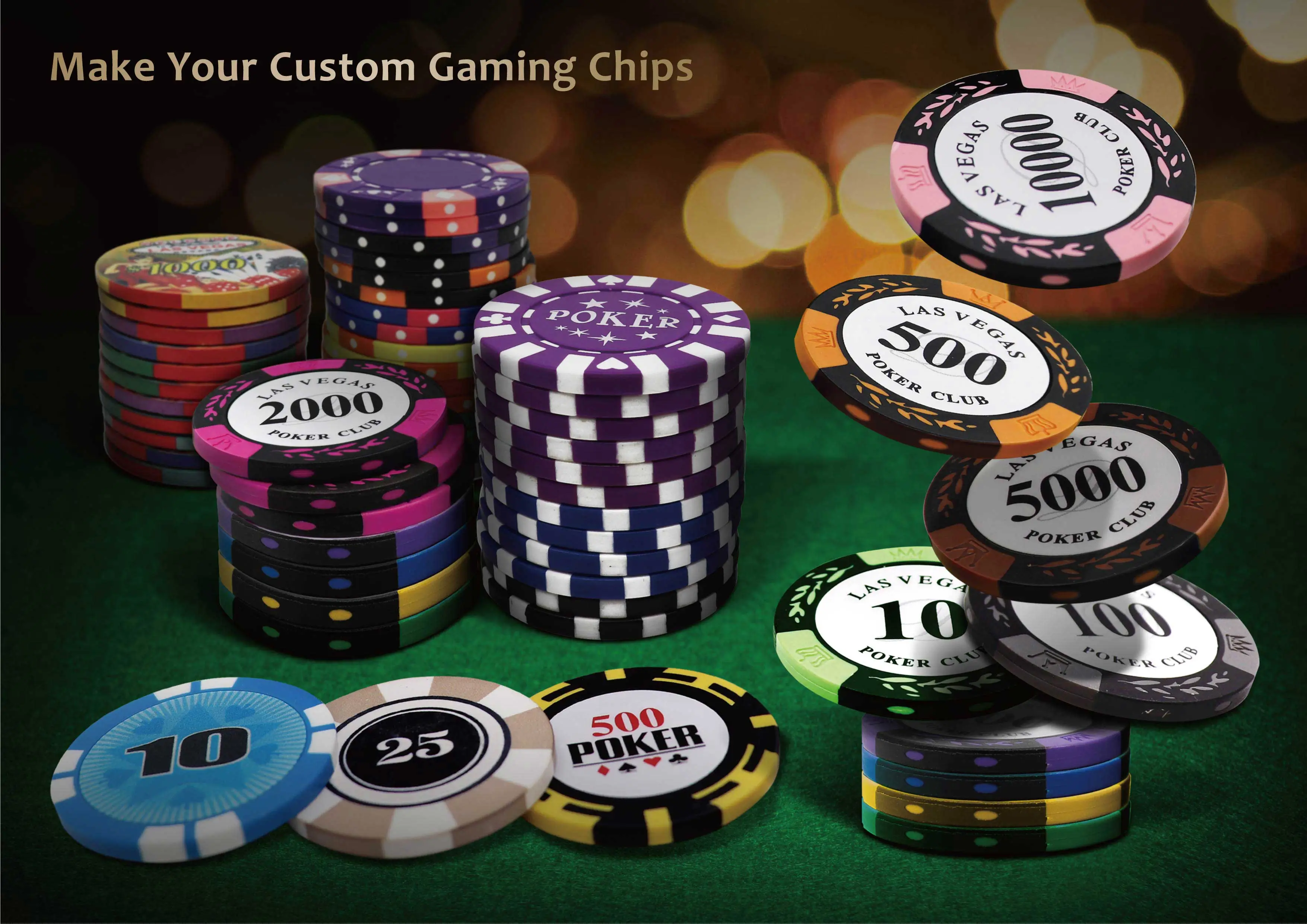 Make Your Custom Gaming Chips!