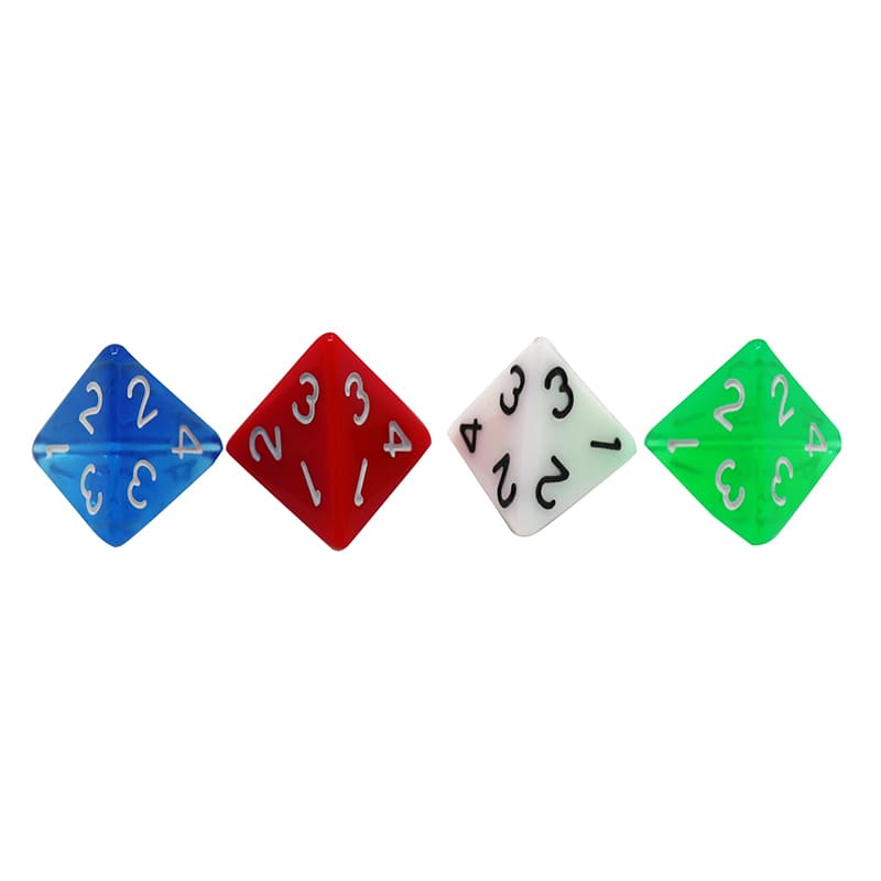 4 Sided Game Dice