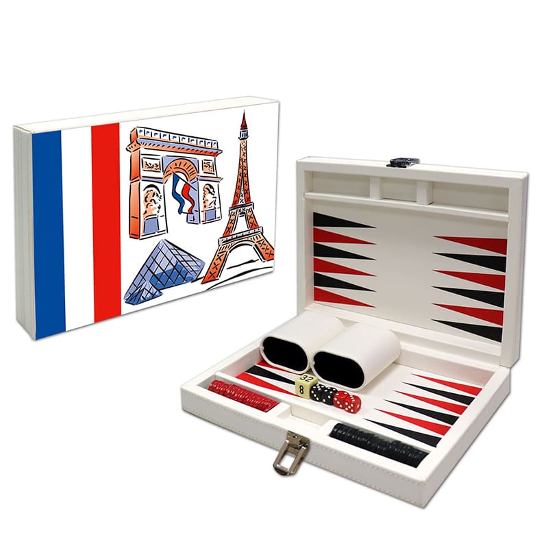 Bolso Clutch Travel Backgammon - París
