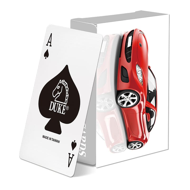 Ad paper playing cards