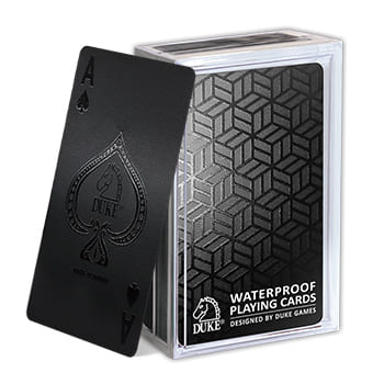 Black Playing Cards - Geometric Series
