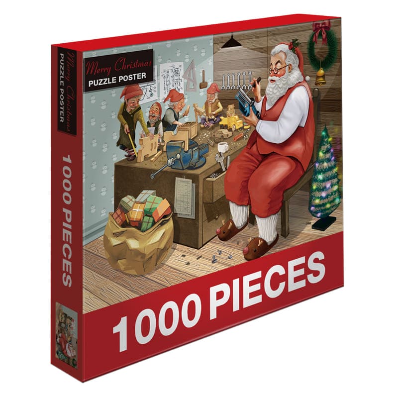1000個のクリスマスパズル