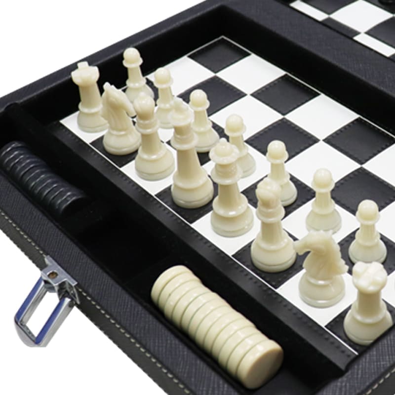 Leatherette Chess Set