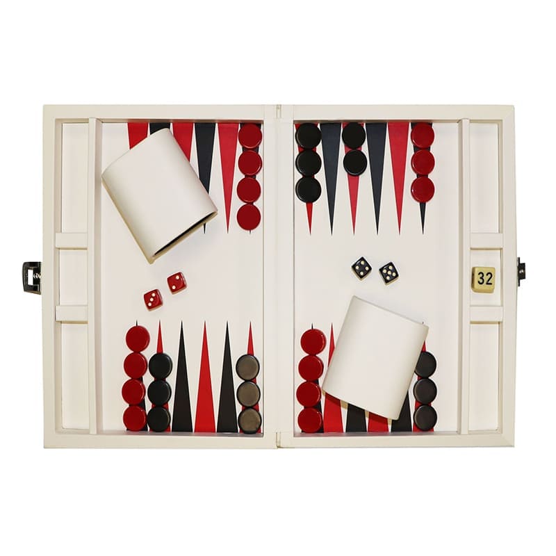 Travel Backgammon Clutch Bag - London