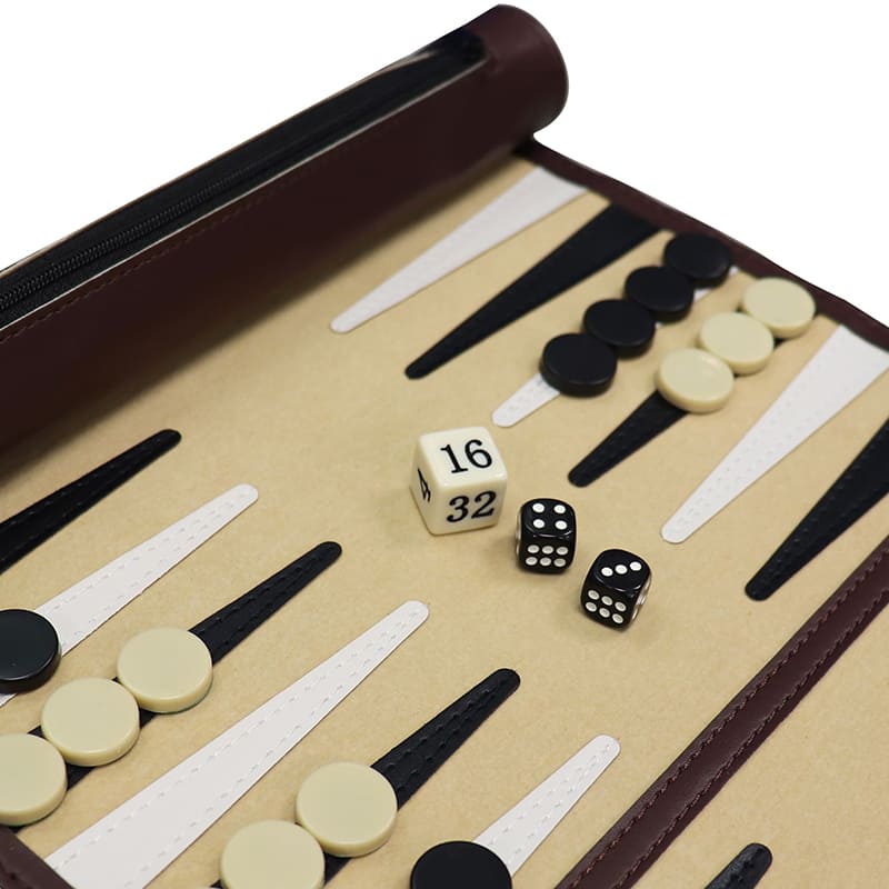 Portable Roll Up Backgammon