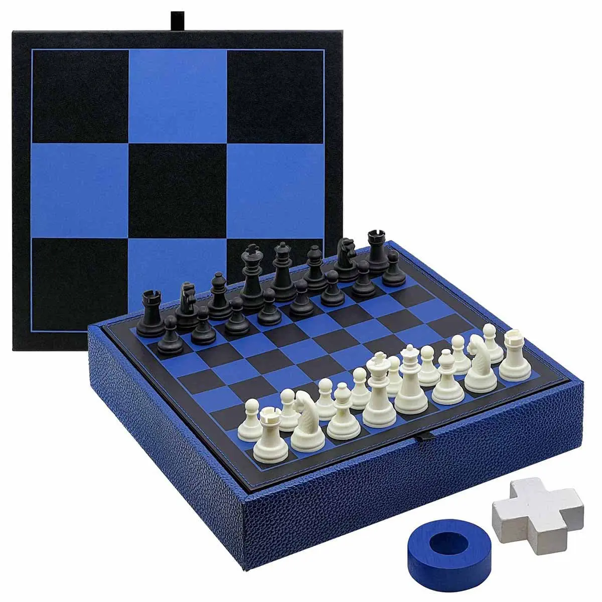 Coelinblaue klassische Brettspielsammlung