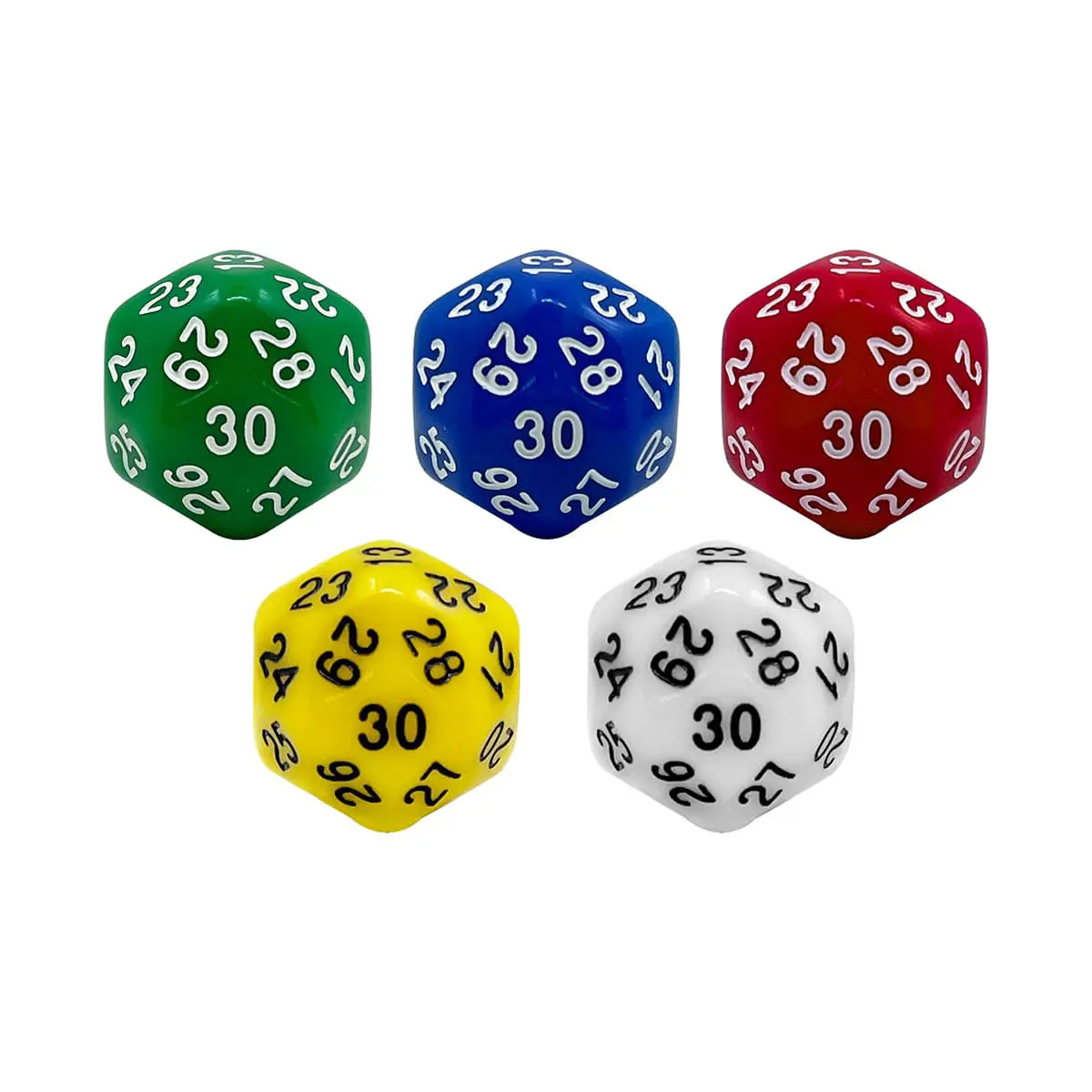 30 Sided Game Dice