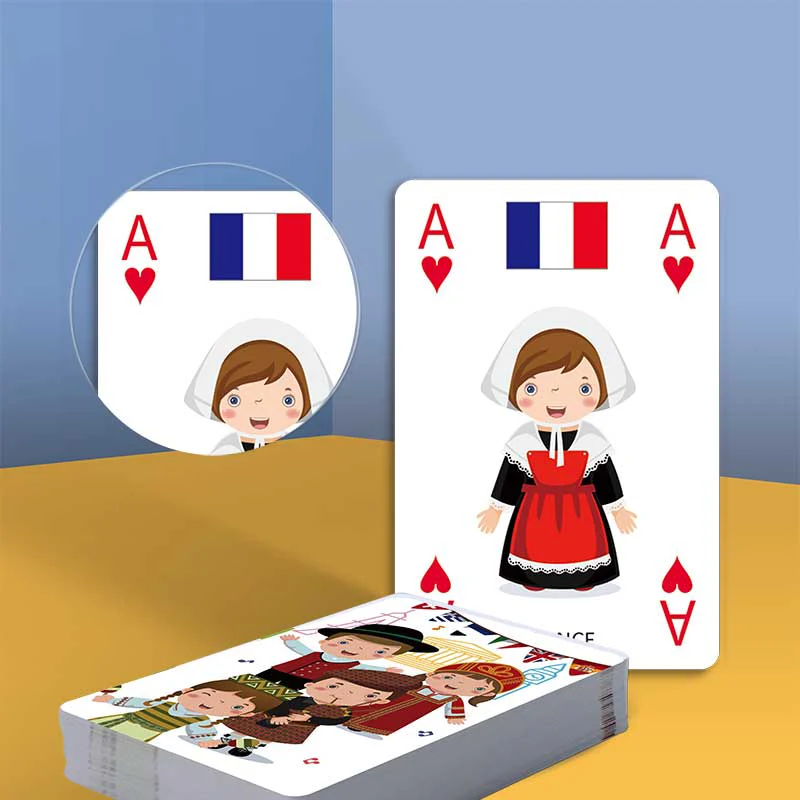 Version Europe jeu de cartes à jouer