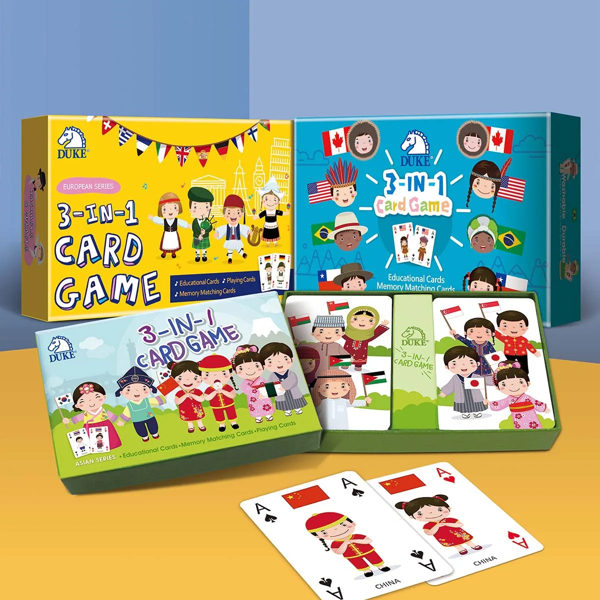 Pädagogisches Spielkarten-Set