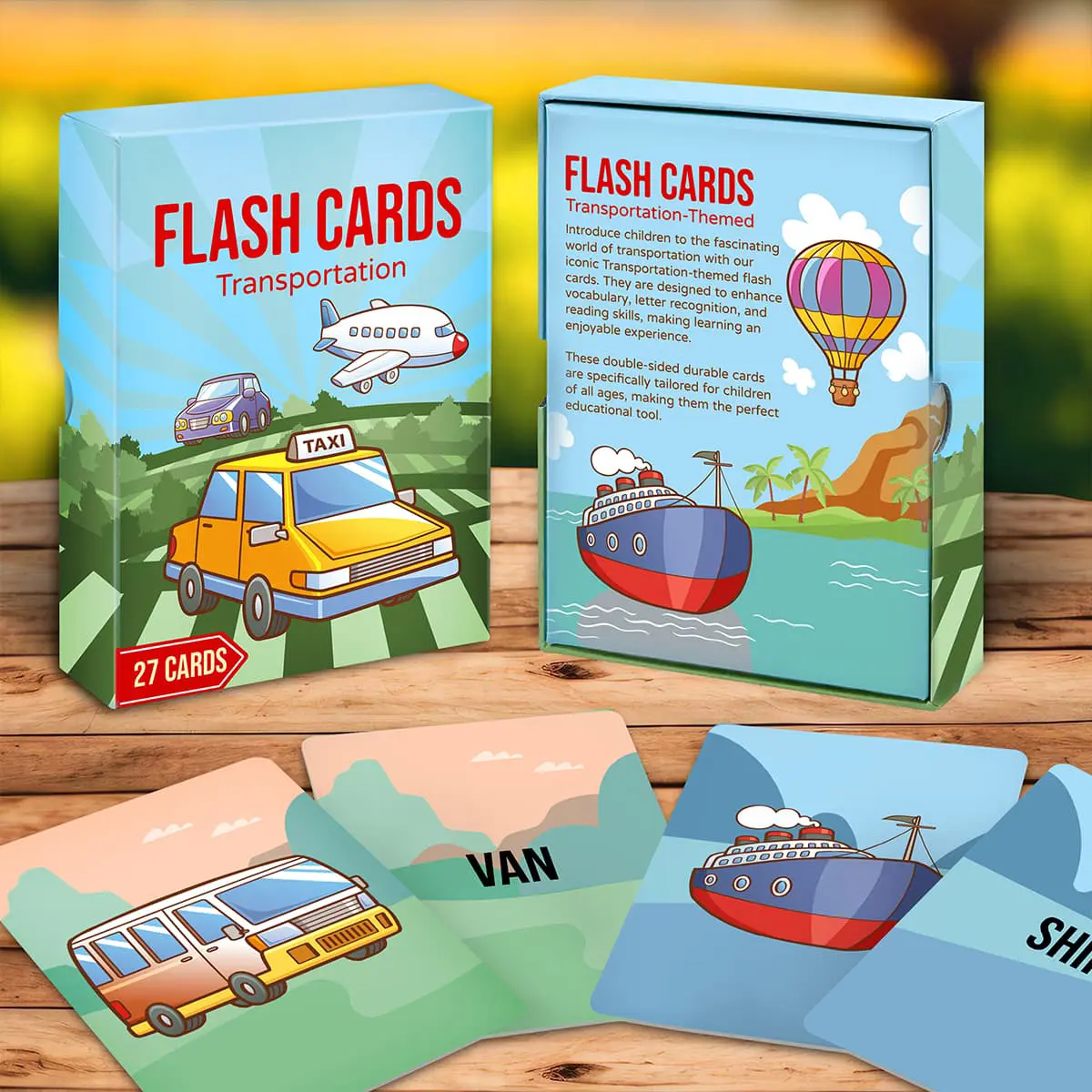 Transport-Flash-Karten-Set