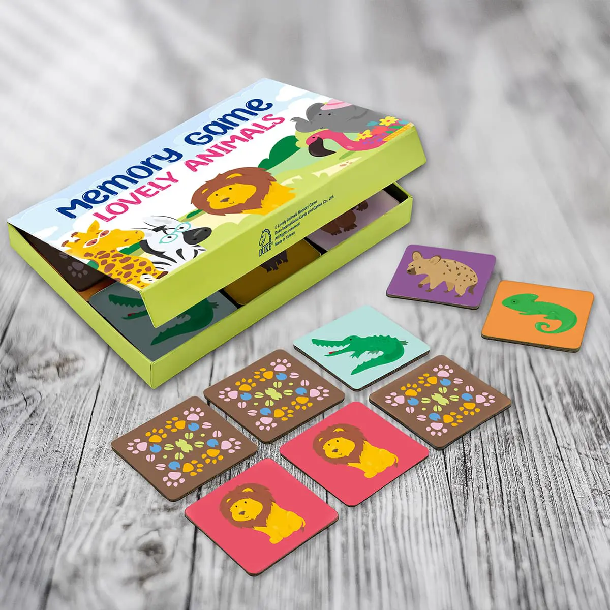 Lovely Animals Match Memory Game Set