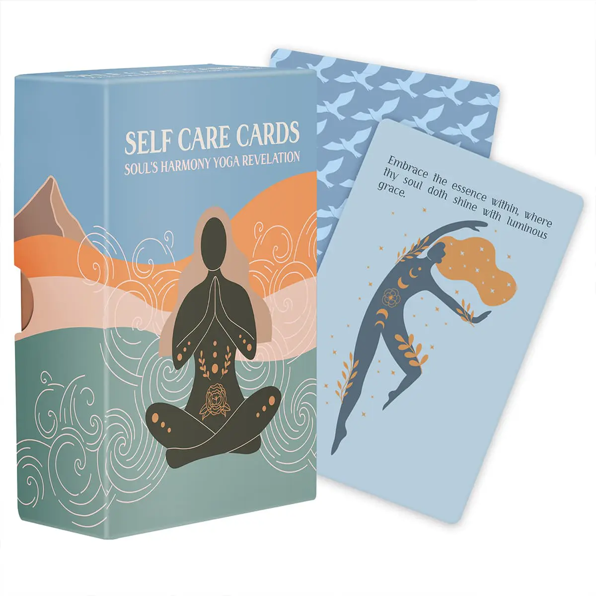 Soul&#39;s Harmony Yoga Revelation Selbstpflege-Affirmationskarten