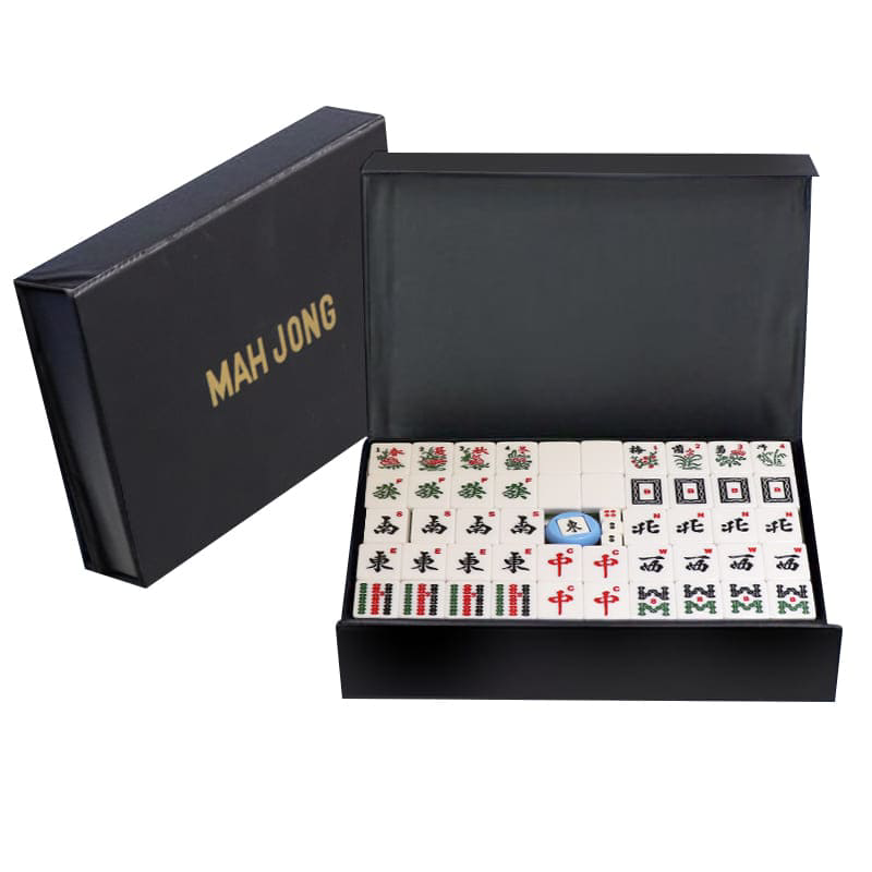 Mahjong Set in Vinyletui