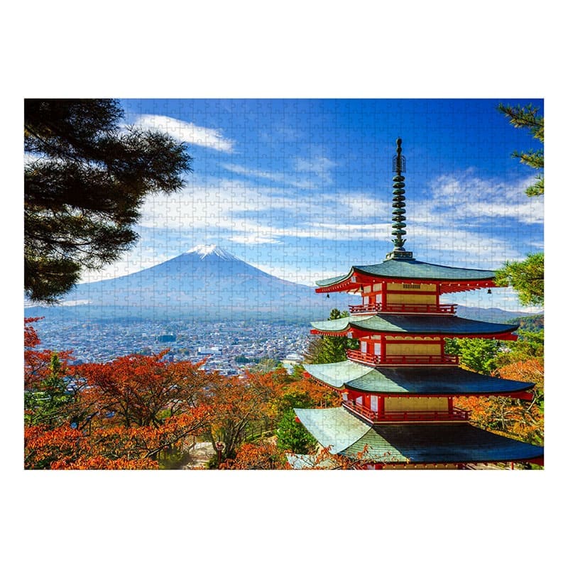 1000片拼圖 - 富士山神社