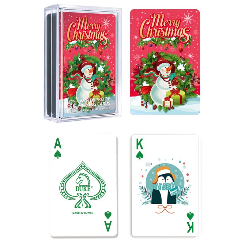 聖誕撲克牌 - 彩色印刷