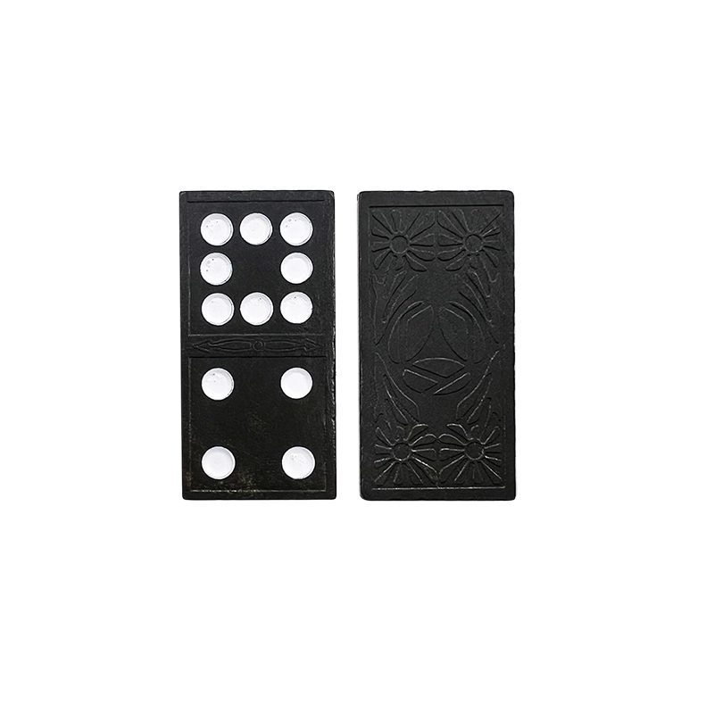 Jeu de dominos en bois double 9