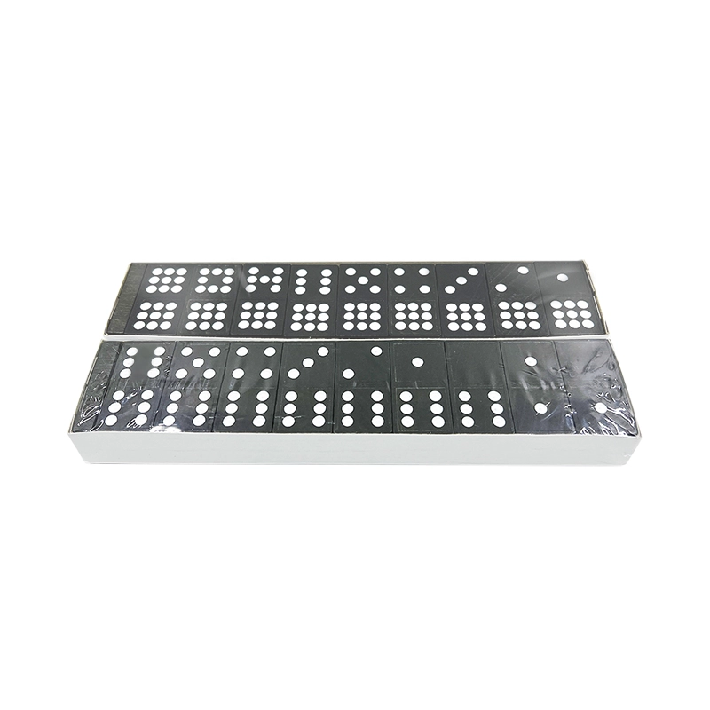Jeu de dominos en bois double 9