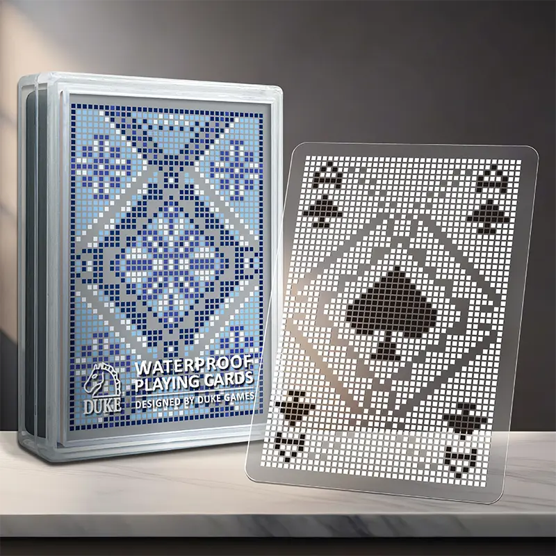 透明馬賽克撲克牌-花磚系列