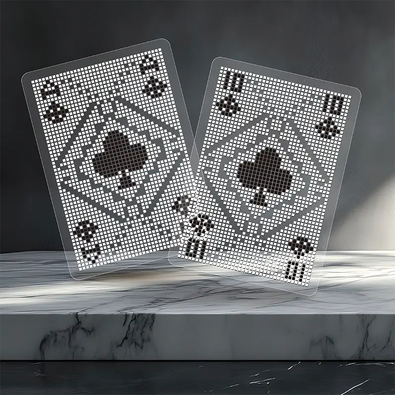 透明馬賽克撲克牌-花磚系列