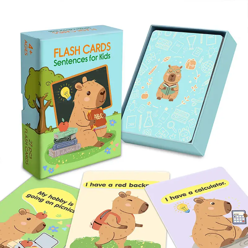 Educational Flash Cards – Sentences for Kids