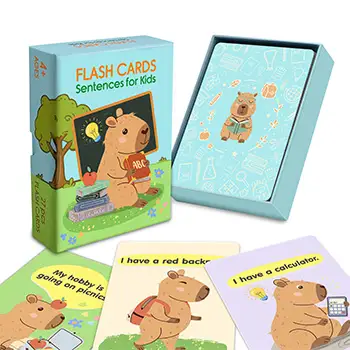 Flashcards Educacionais – Frases para Crianças