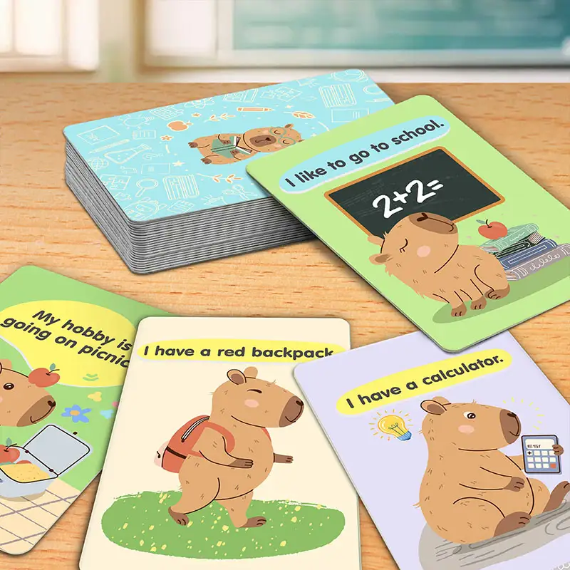 Educational Flash Cards – Sentences for Kids