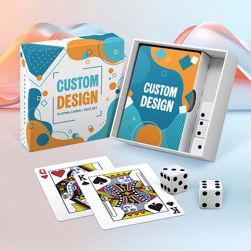 Playing Card and 5 Dice Set