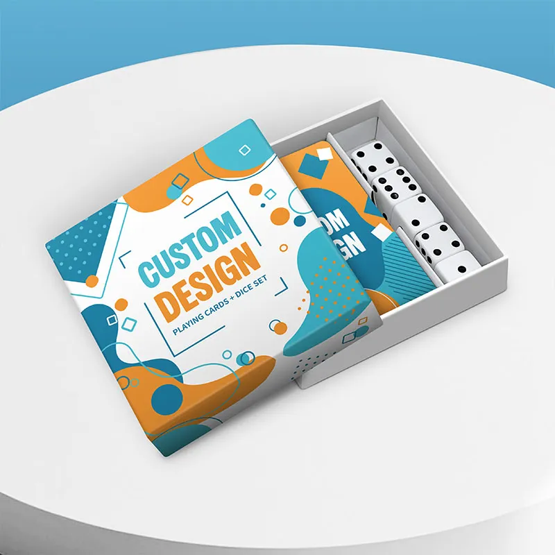 Playing Card and 5 Dice Set